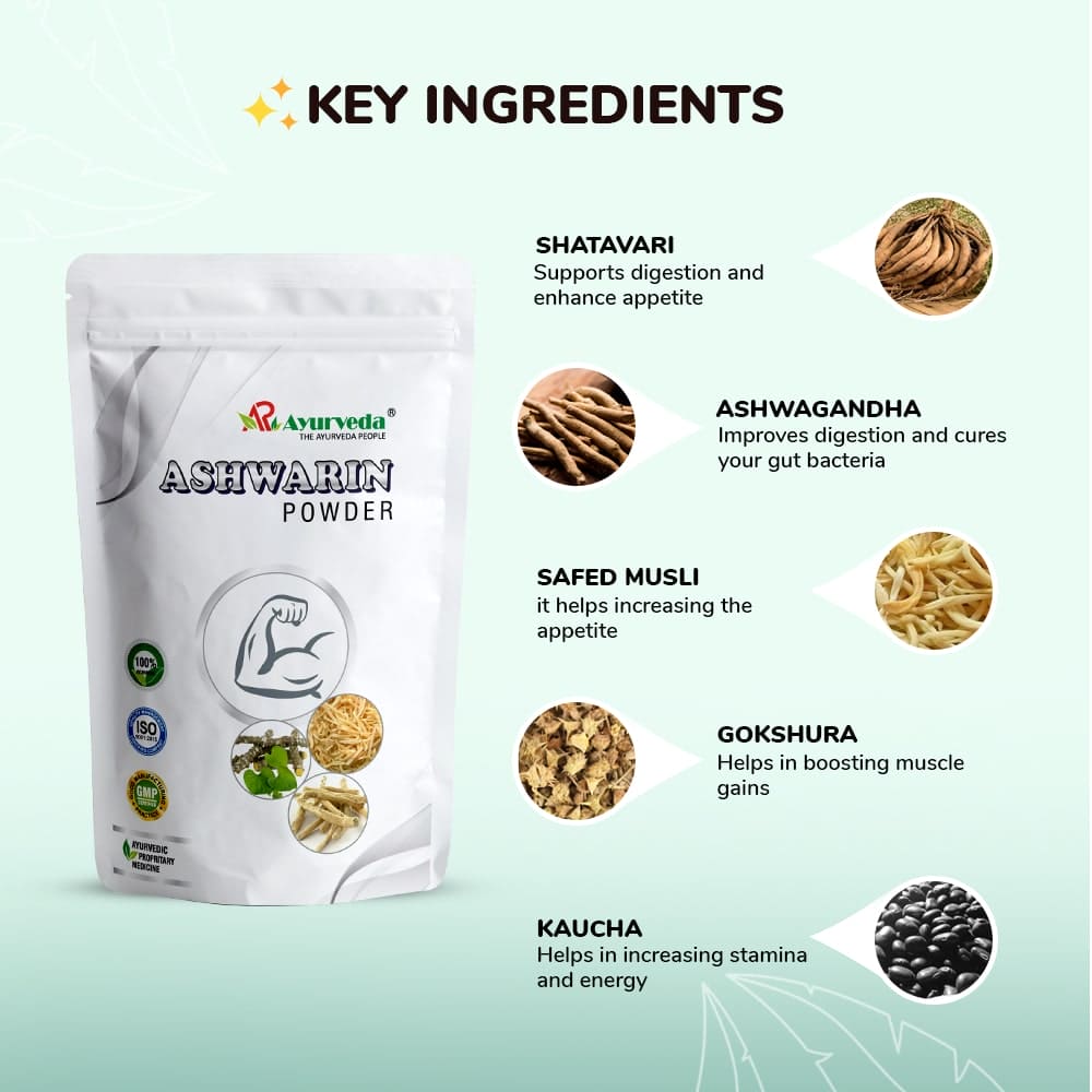 Ayurvedic Weight Gainer for Men with Natural Ingredients