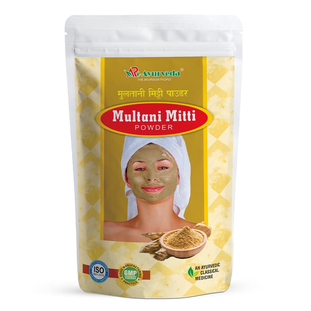 Organic & Pure Multani Mitti Powder For Glowing Skin
