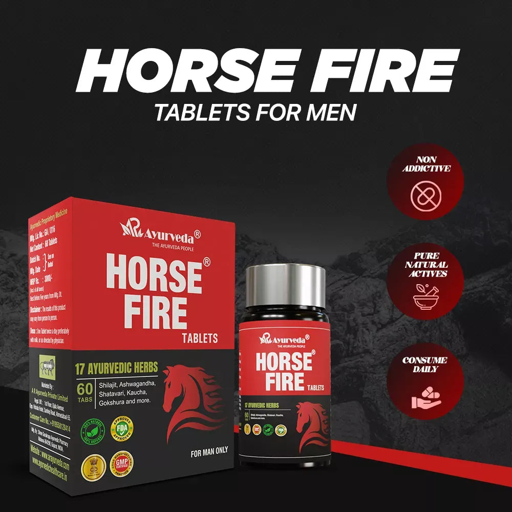 Horse Fire Tablets - Promotes Natural Energy and Daily Wellness