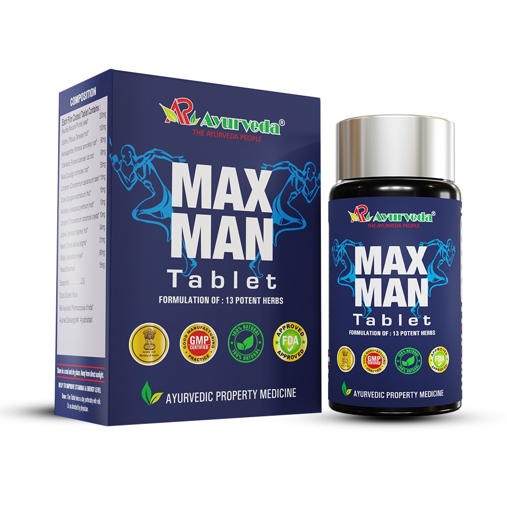 Max Man Tablet - Increase Stamina & Power